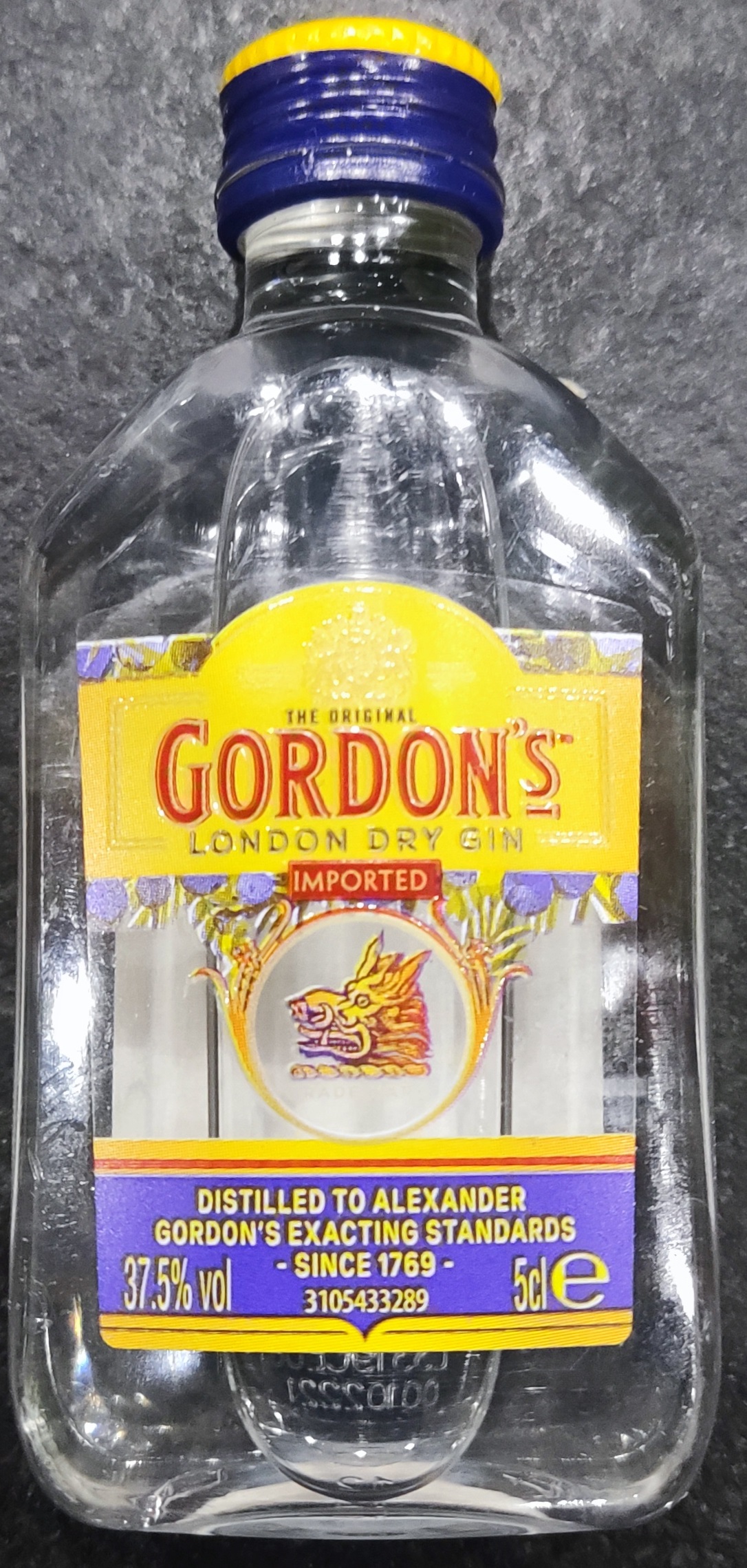 Bottle of Gordon's London Dry Gin