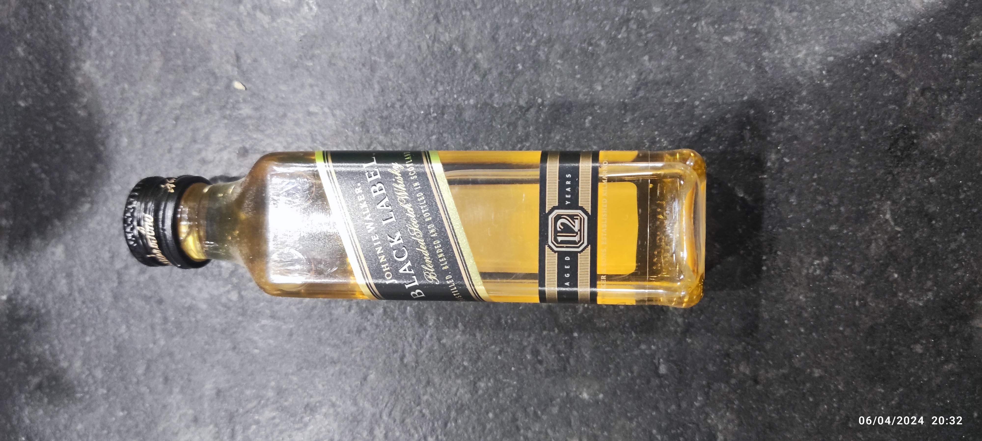 Bottle of Johnnie Walker Black Label