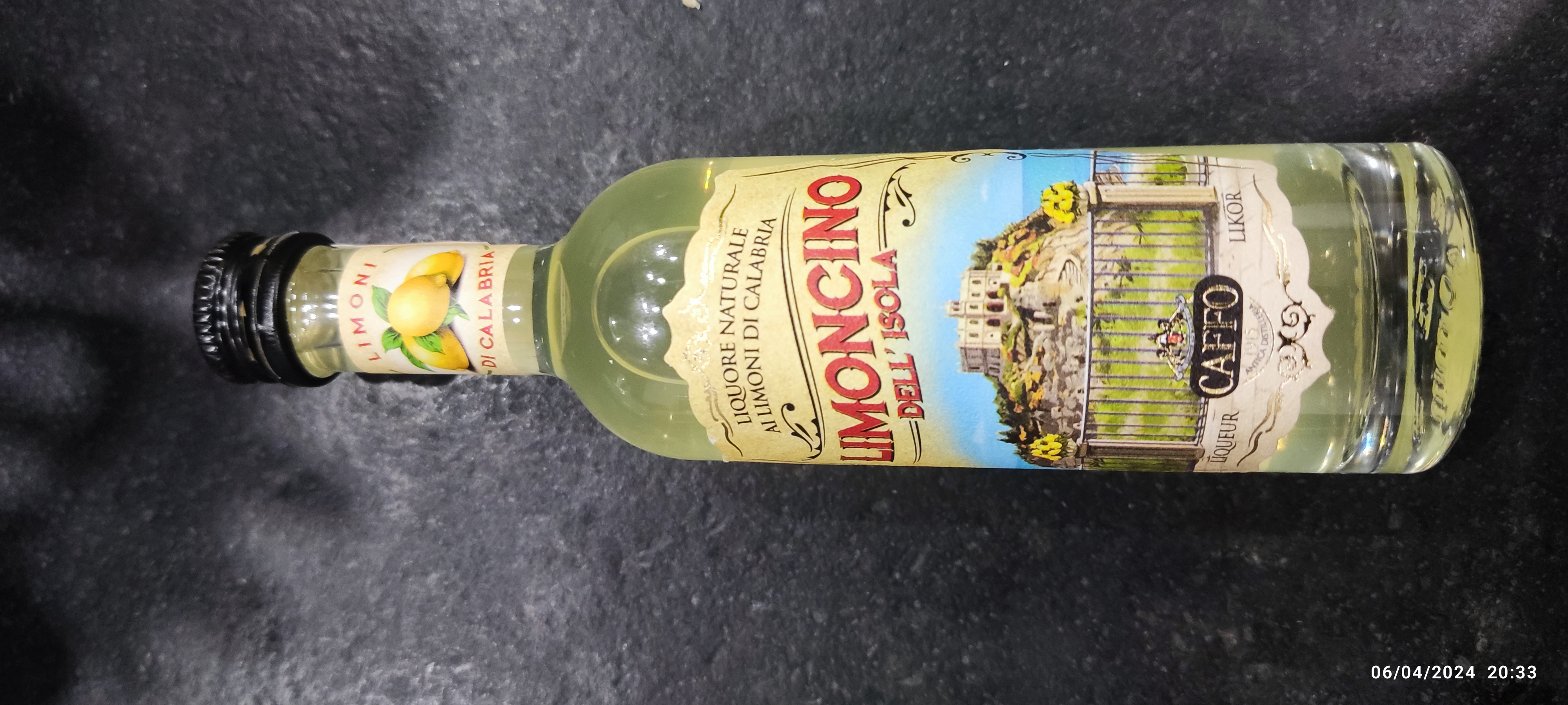 Bottle of Limoncello dell'Isola