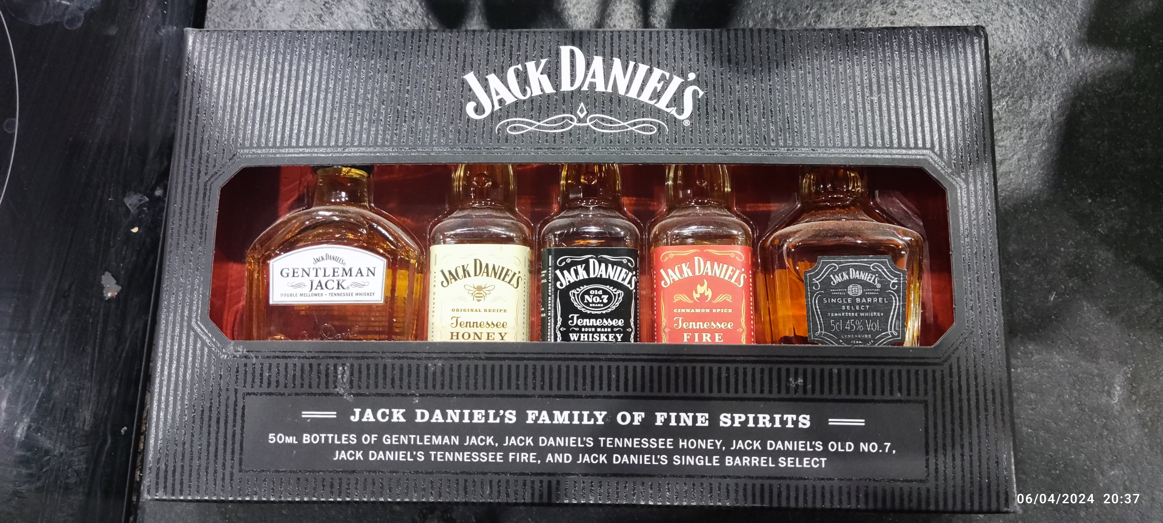 Jack Daniel's Family of Fine Spirits set